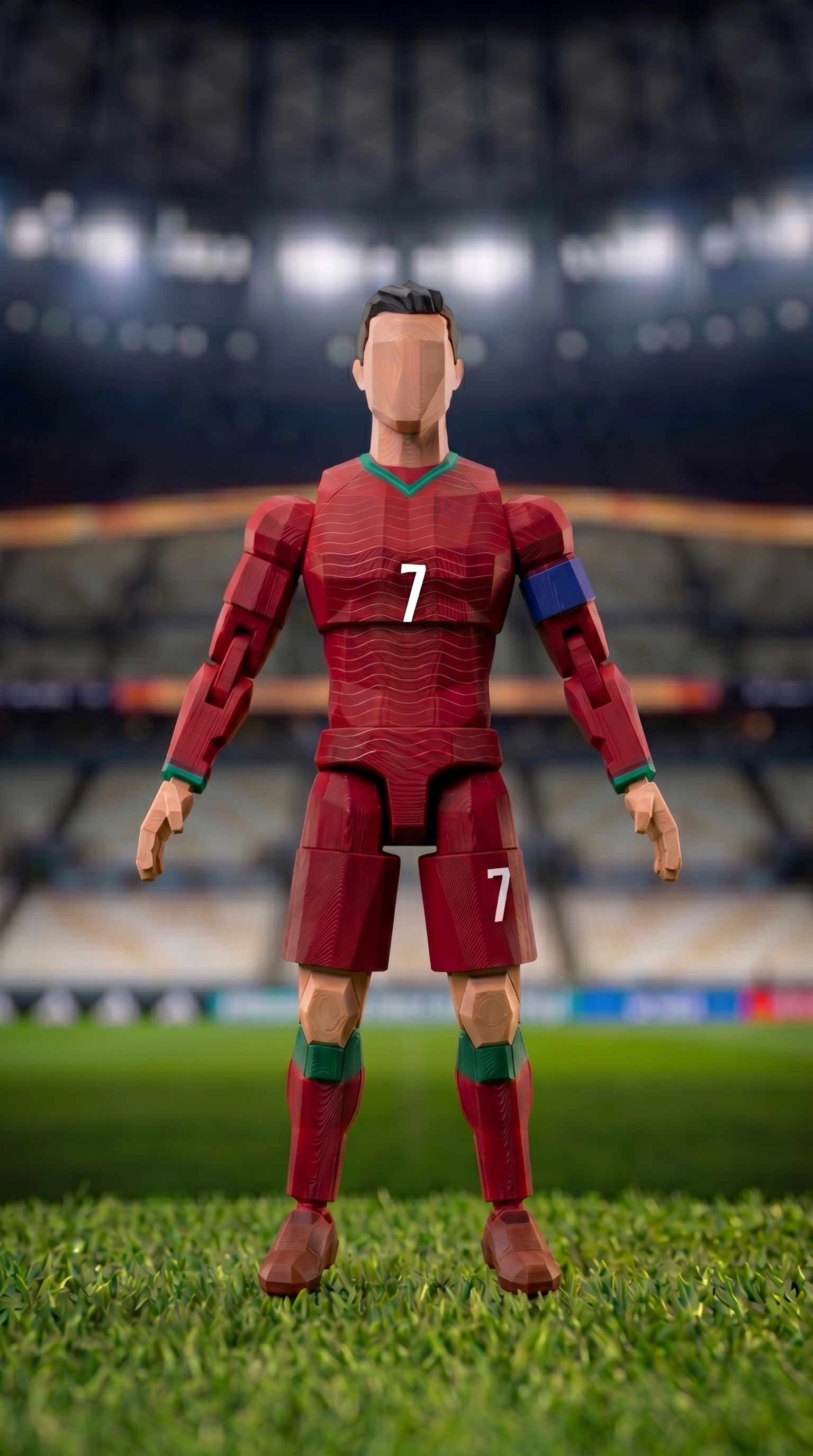 Cristiano Ronaldo Portugal tribute collectible figure inspired by the 2026 World Cup