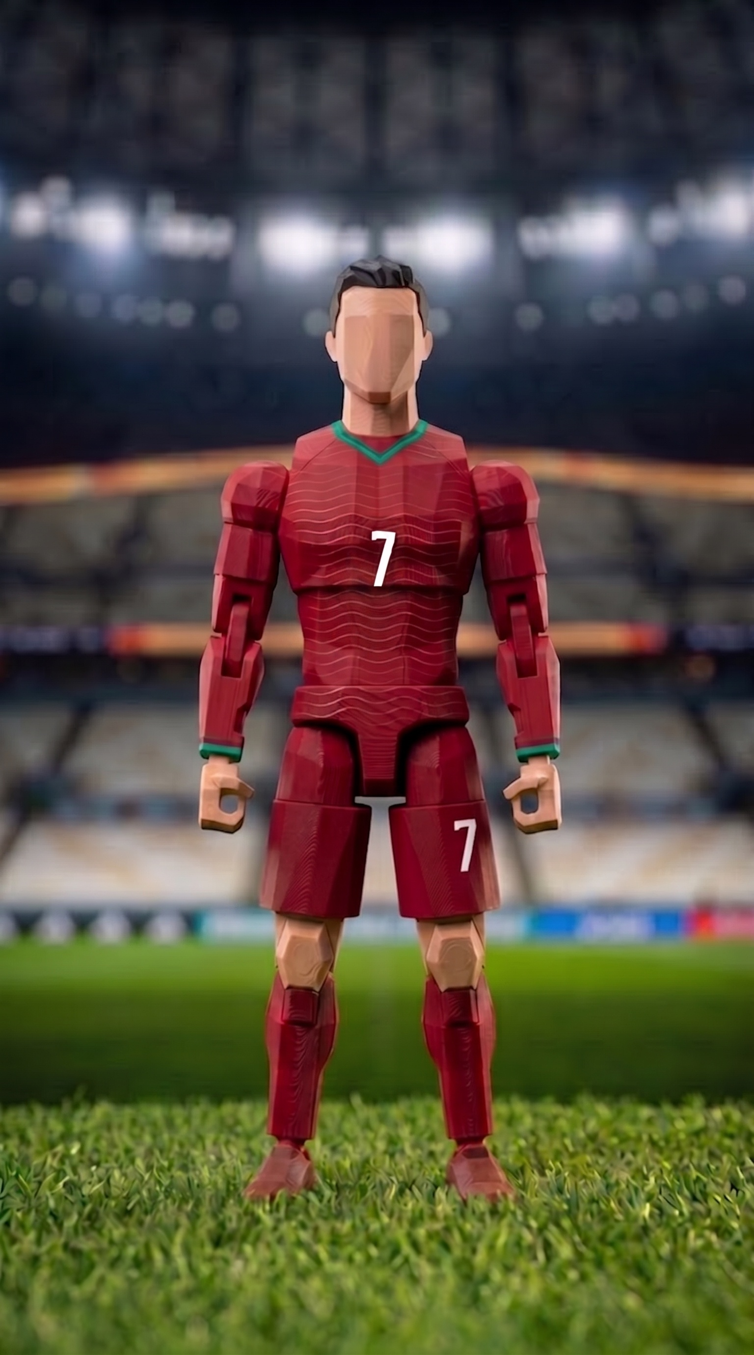 Cristiano Ronaldo Portugal tribute collectible figure inspired by the 2026 World Cup